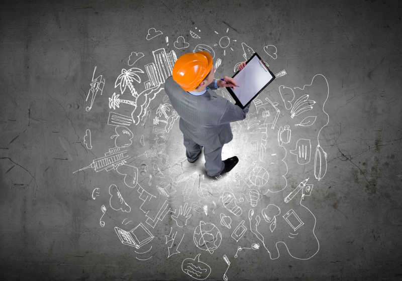 拥有丰富创造力的商人