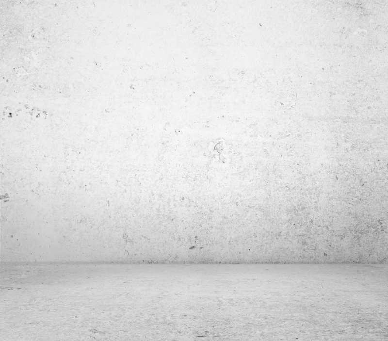 雪白一片的墙壁