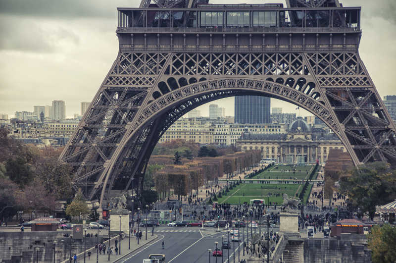 法国巴黎埃菲尔铁塔 