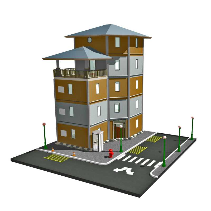 城市房屋三维设计