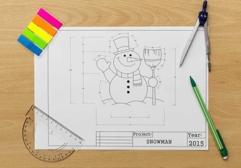 一个雪人的蓝图