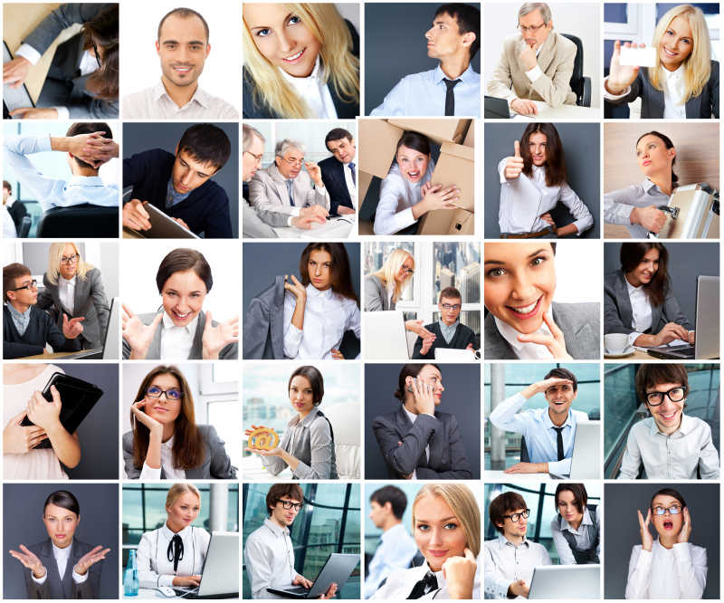 商业人物图标画集