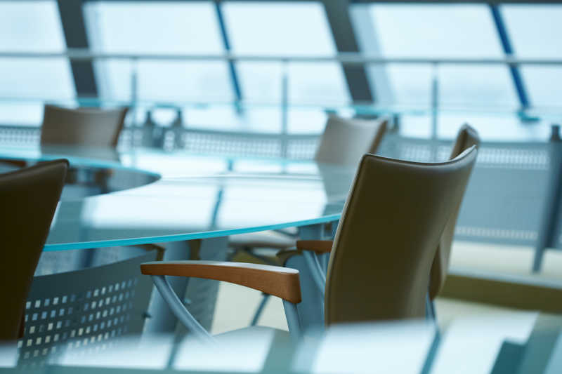 现代董事会会议室