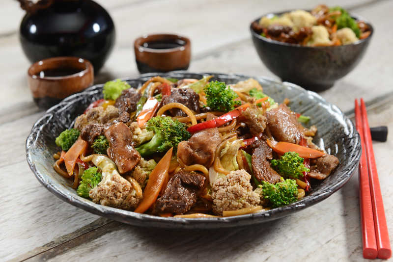 美味日式炒面