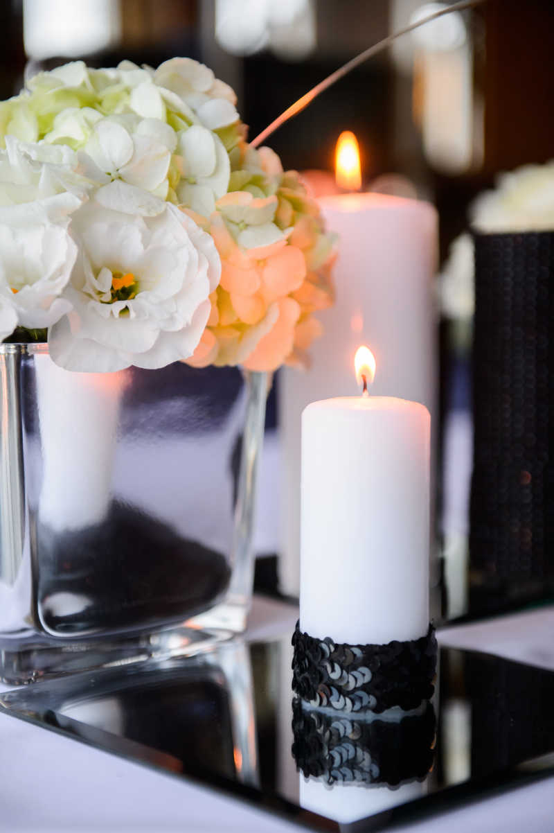 美丽花朵婚礼装饰