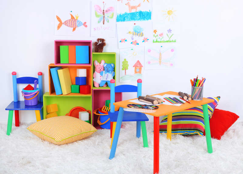 现代儿童房玩具