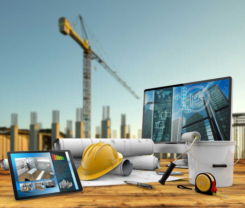 施工现场施工人员的工作工具