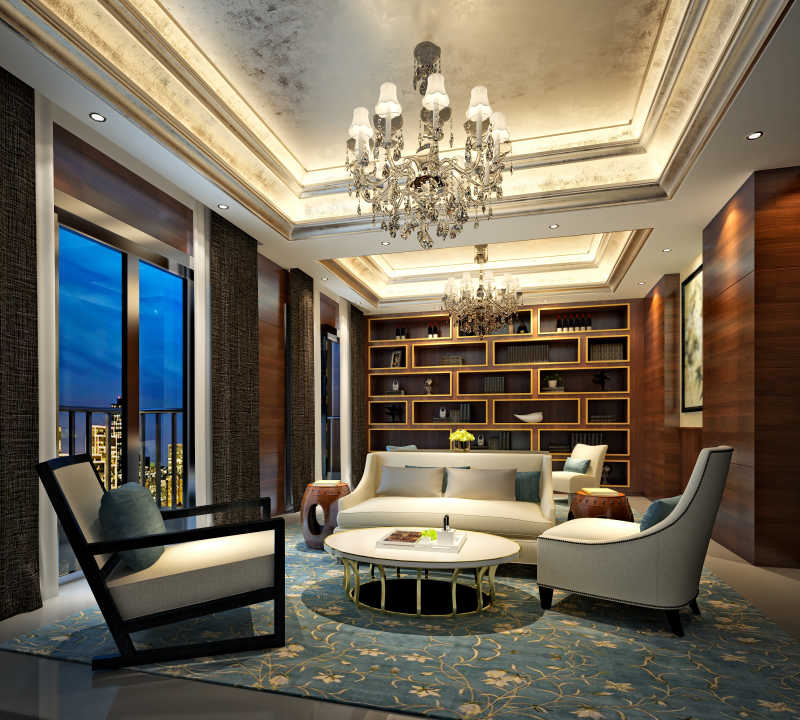 客厅奢华装修设计效果