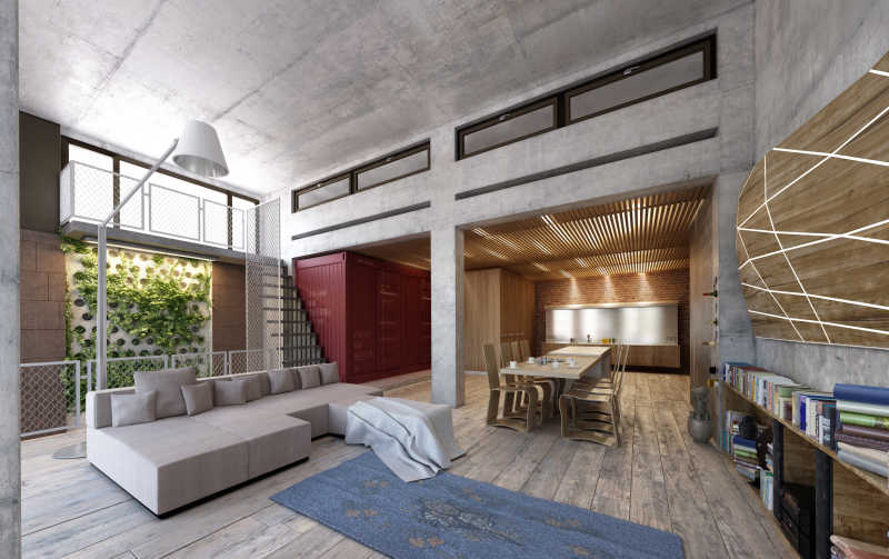 简约复式室内设计