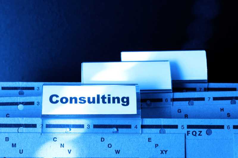 蓝色商务文件夹