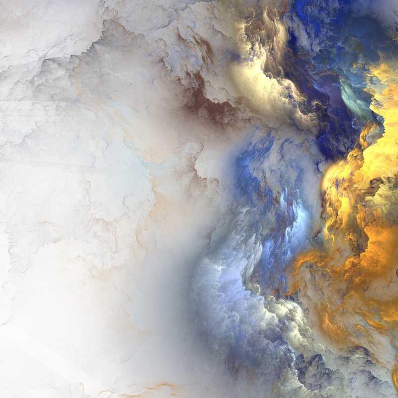 黄蓝色的艺术背景