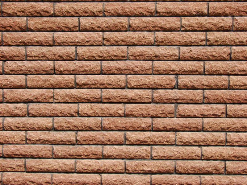 砖墙结构的透视图