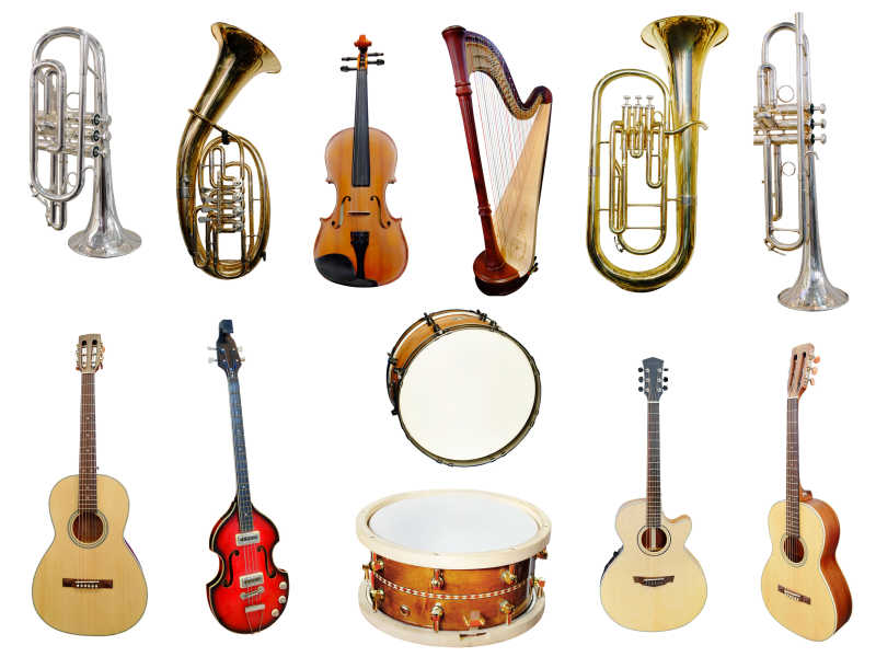 乐器种类西方图片