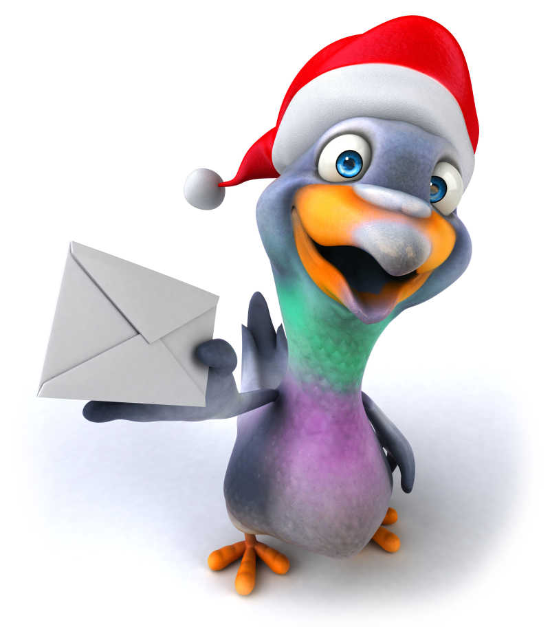 鸽子的卡通形象