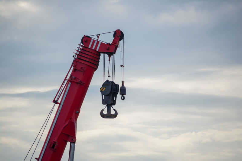 重型的施工起重机
