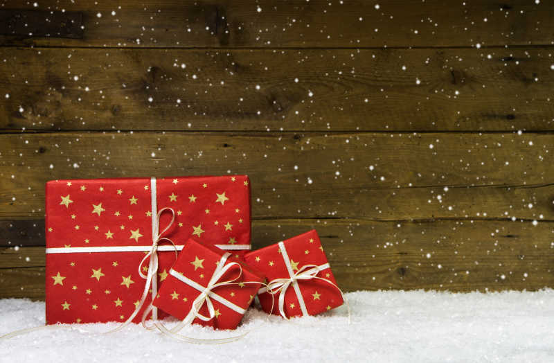 红色圣诞礼物