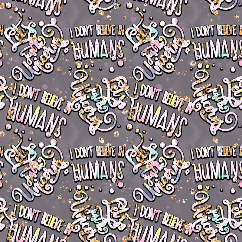 灰色底纹的彩色艺术字