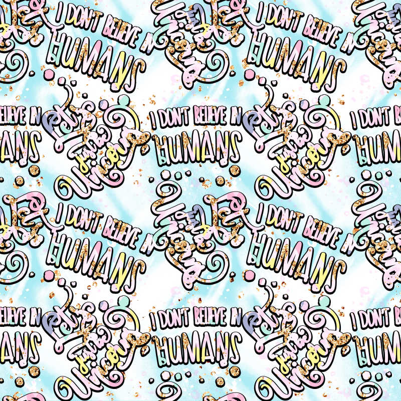 幼体艺术字背景