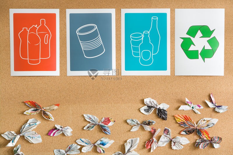 学生制作的环保标志