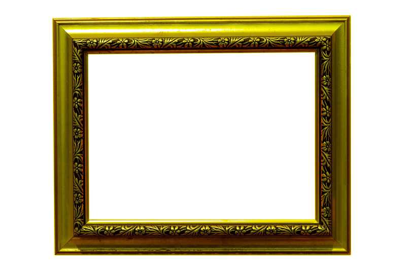 金属的老式框架