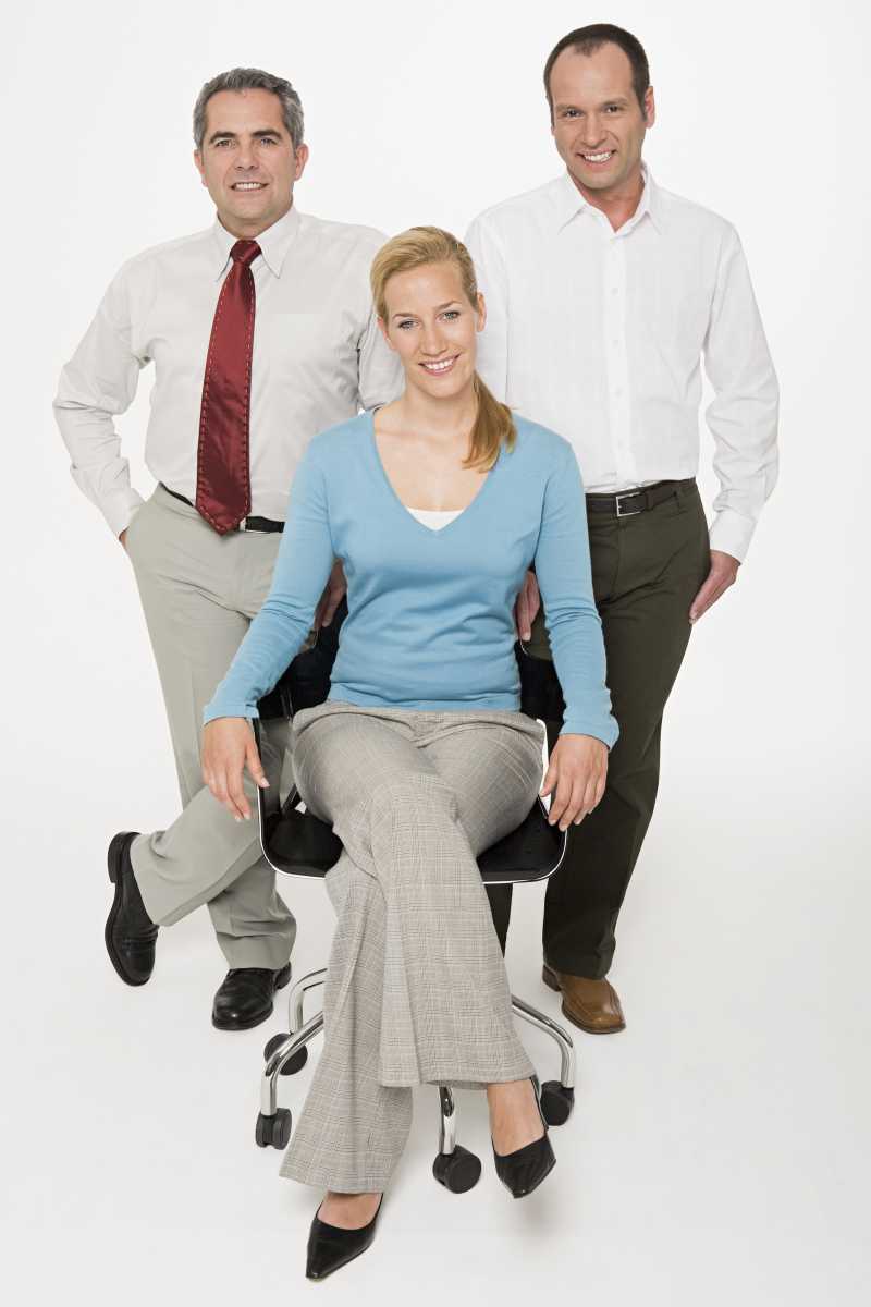 公司同事间的合影照