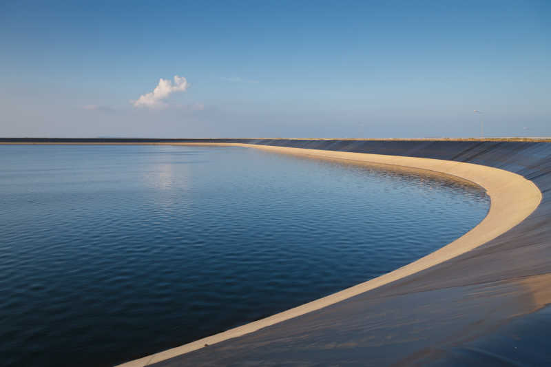 塑料衬砌蓄水池