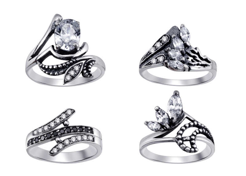 漂亮的戒指首饰