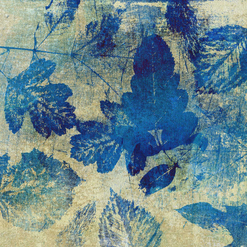 秋天树叶纹理单色背景