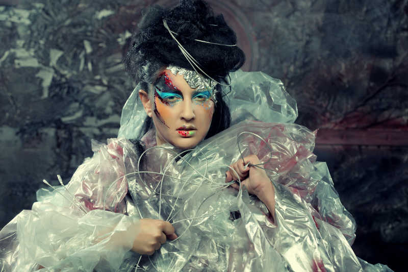 创意时尚艺术女子