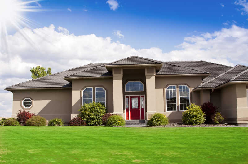 美丽的现代别墅