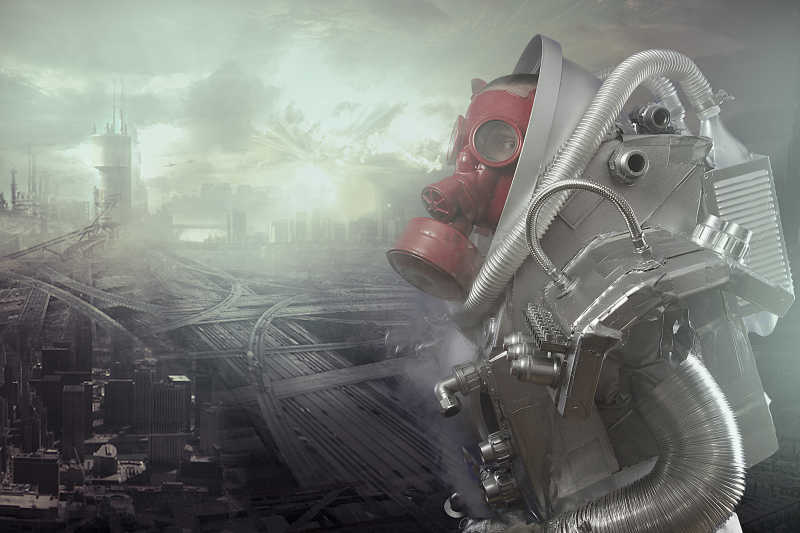 生态灾难防毒面具人