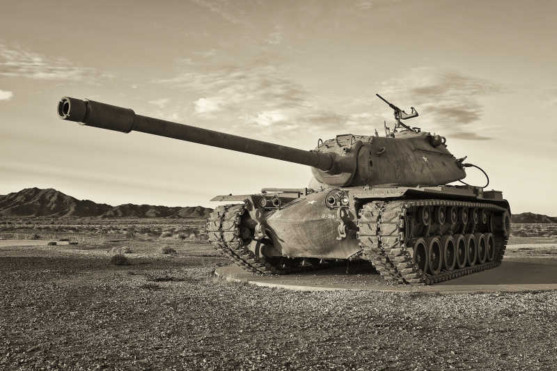 复古的陆军坦克