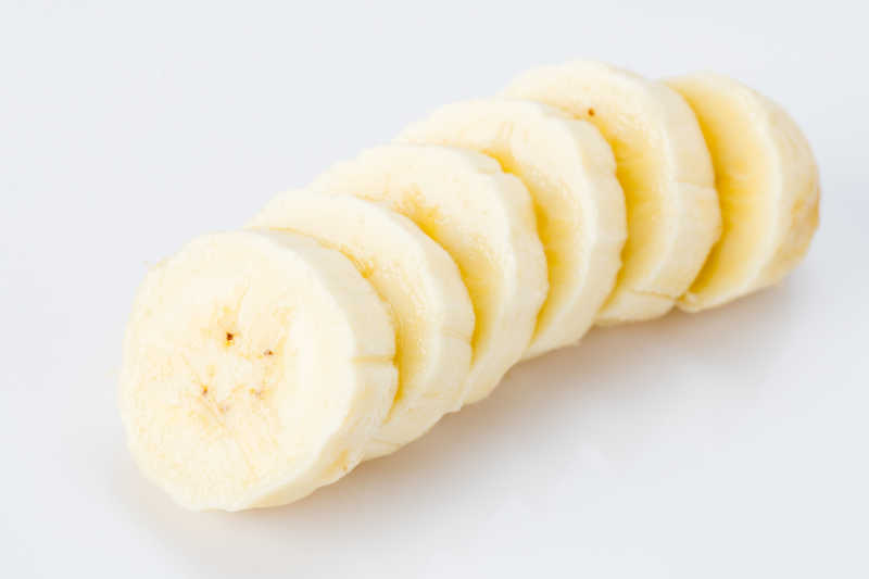 切片的香蕉