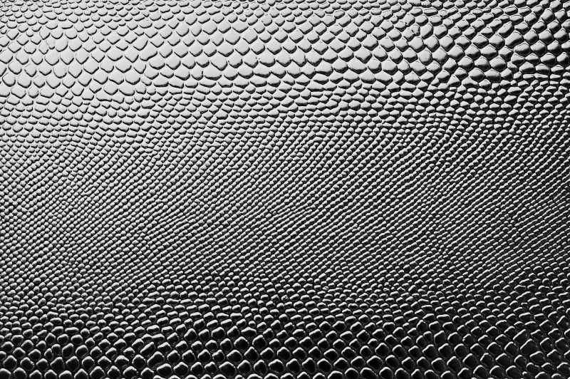 黑色皮革纹理的背景