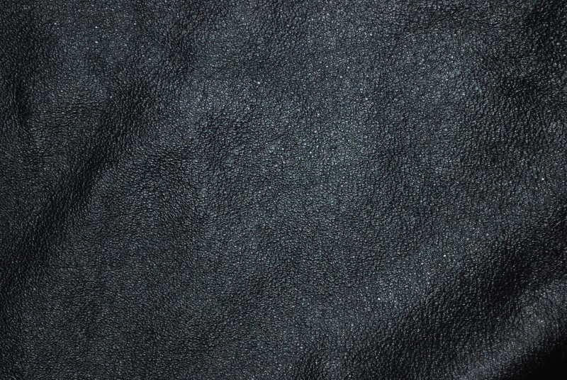 黑色老旧皮革纹理背景