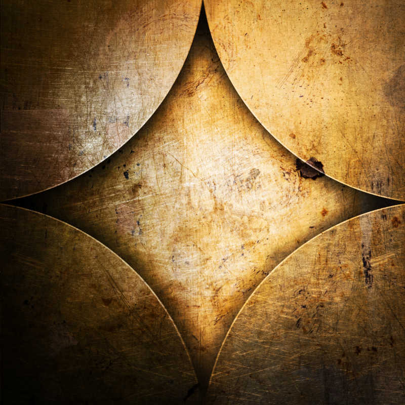 金色金属纹理背景