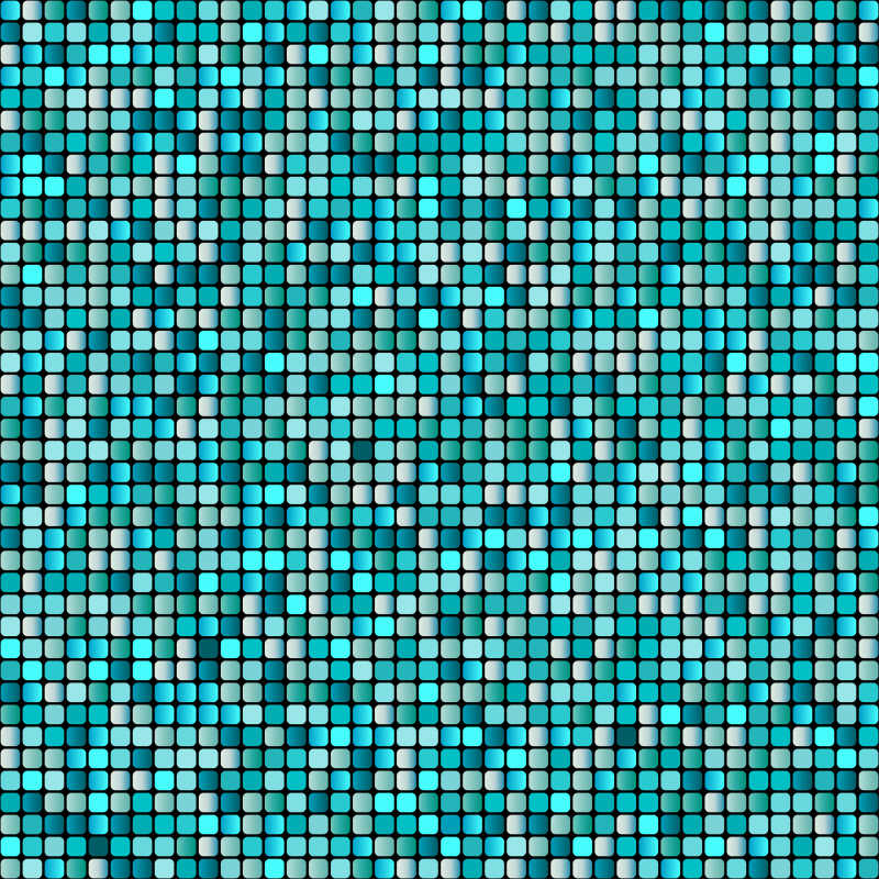 绿色马赛克背景