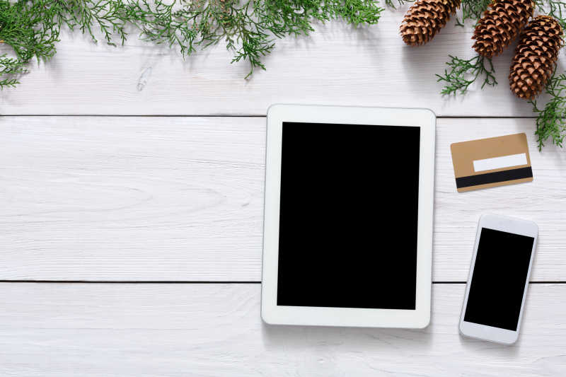 用手机和平板网购