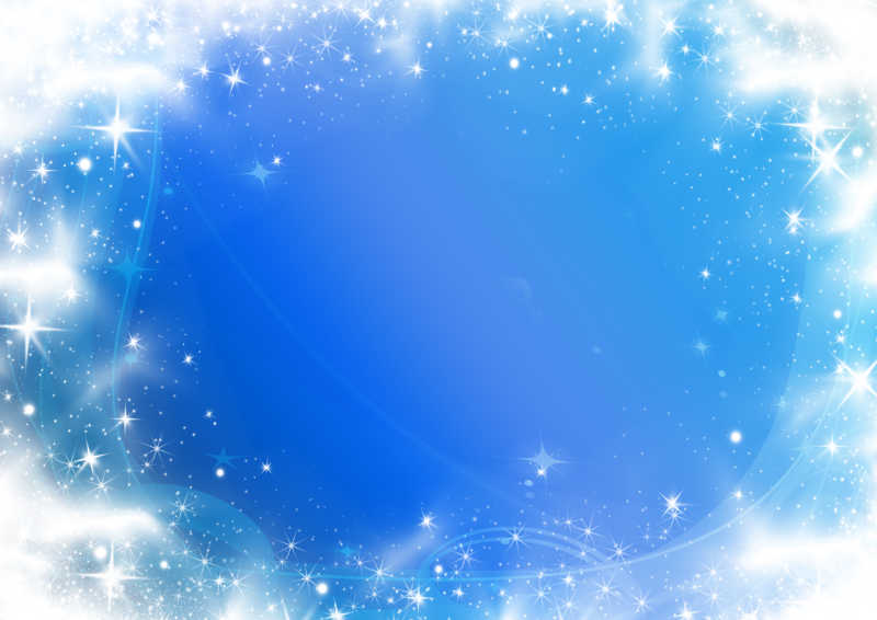 寒假寒冷的冬季雪花背景