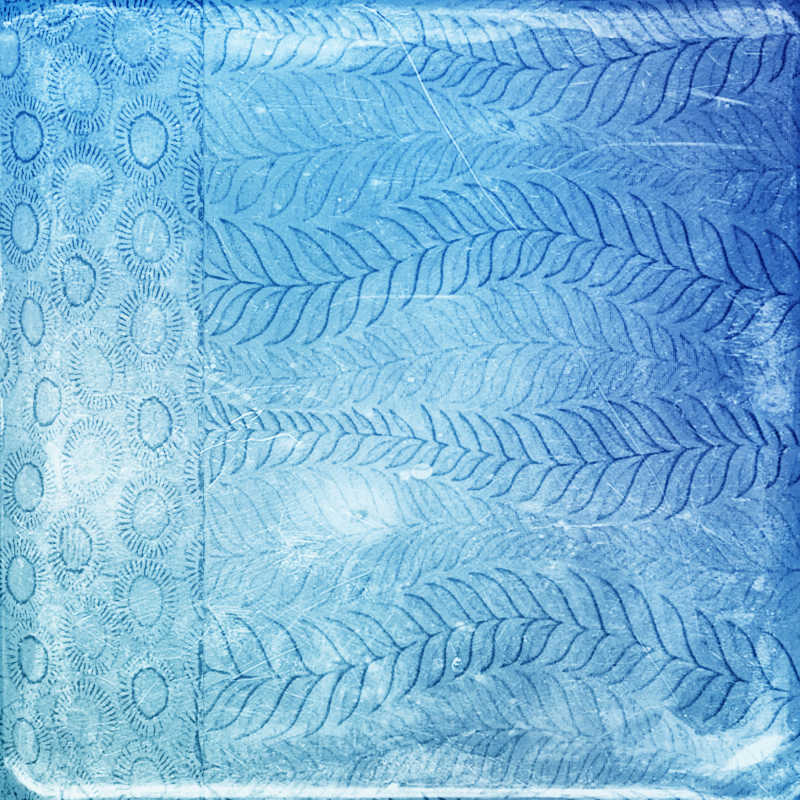 冬天玻璃上结霜的图案