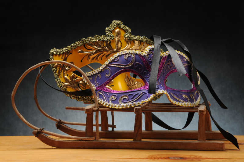 非常豪华的雪橇