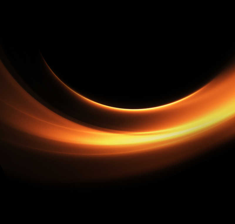 金色弯曲抽象背景