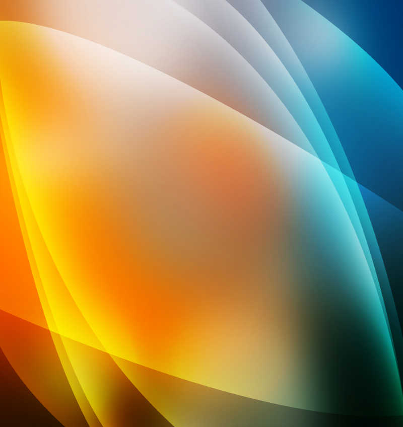 金蓝色柔和抽象背景