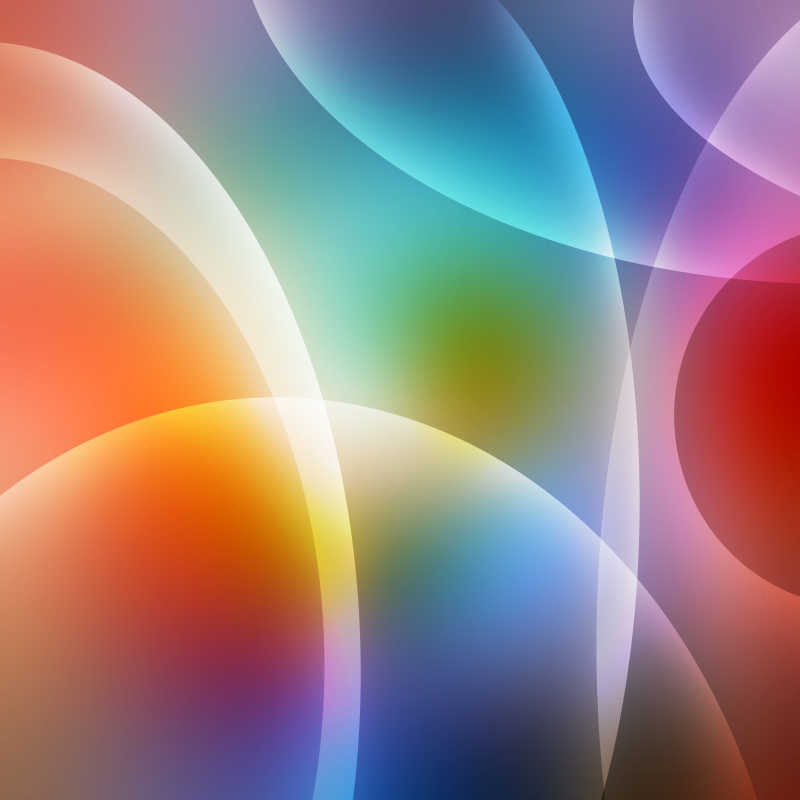 多彩梦幻抽象背景