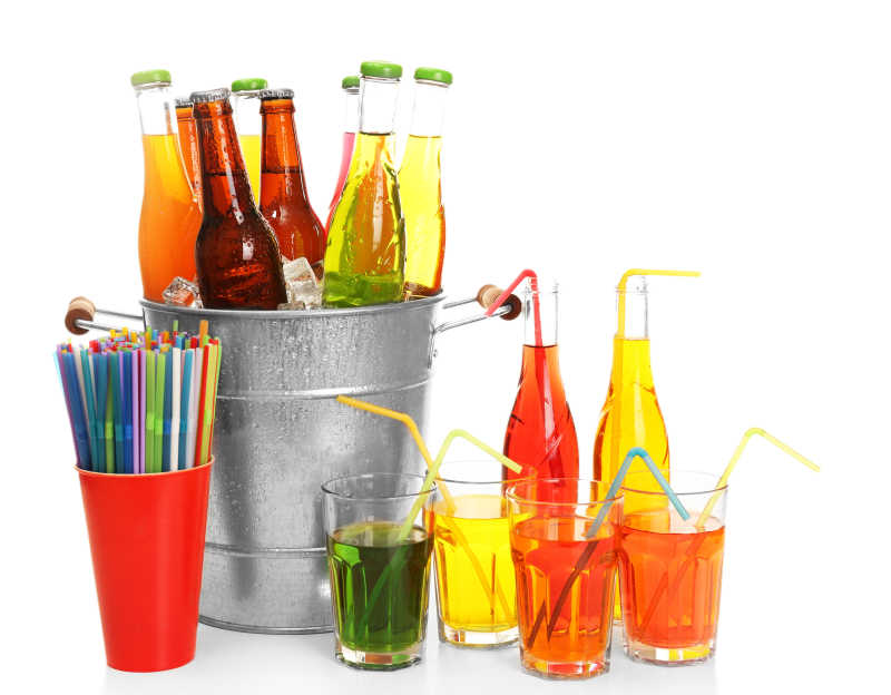 冰镇的饮料和啤酒