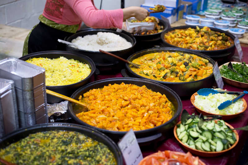 自助餐上的正宗美食