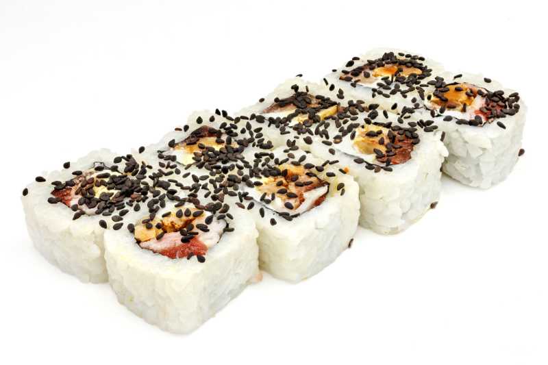 海鲜芝麻寿司