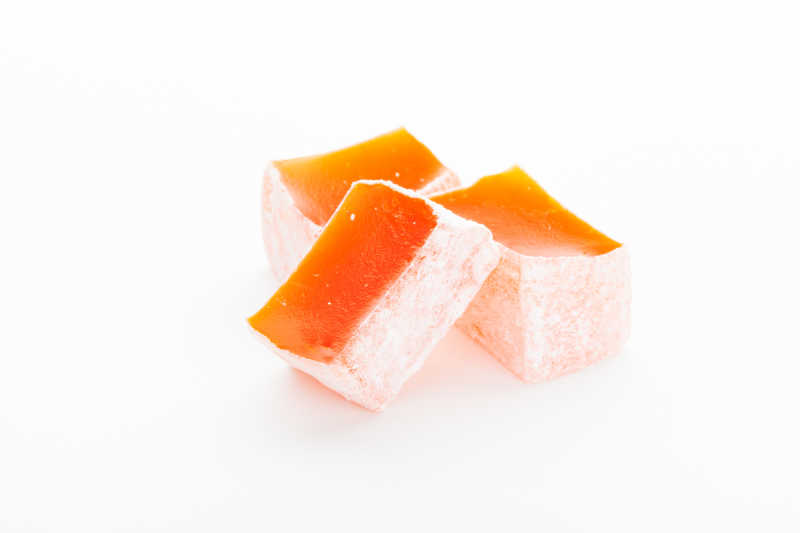 香橙口味的土耳其软糖