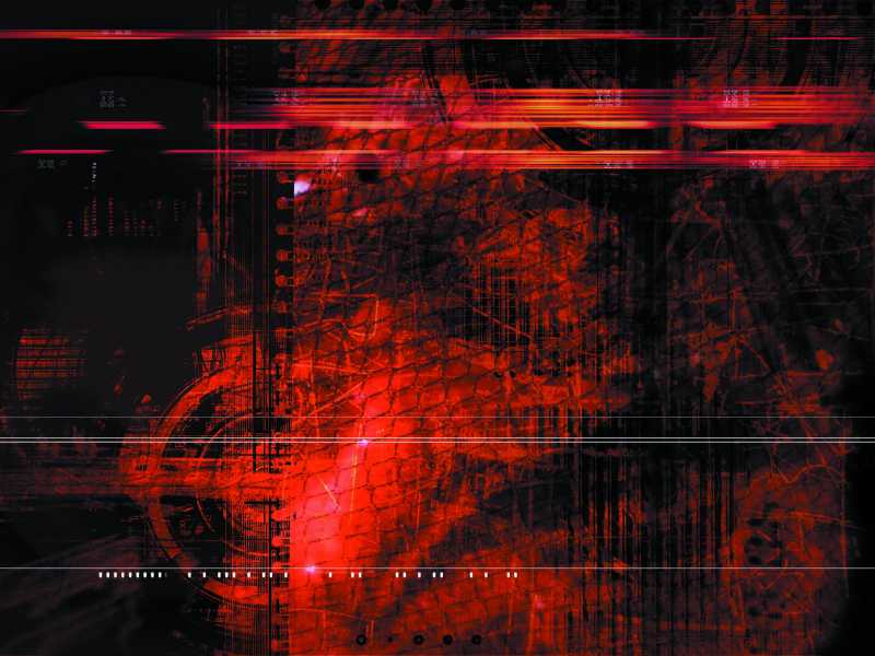 抽象红色底纹背景