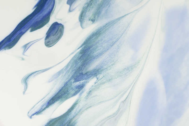 富有表现力的笔触的抽象手绘画